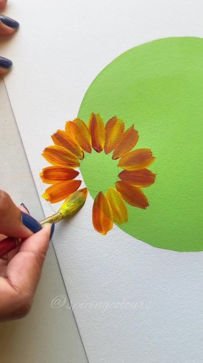 Learn One Stroke Flower Painting: Easy Gouache Floral Art