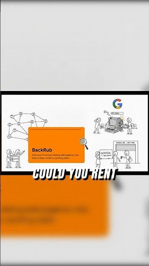 Google was almost called Backrub? 🤯 #google #techhistory #facts