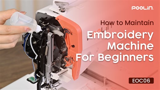 4K views · 41 reactions | How to Maintain Poolin EOC06 Embroidery Machine For Beginners? Want your PooLin EOC06 embroidery machine to last longer and work like a charm? This video shows you exactly how to maintain your machine in four key areas step by step. #embroiderymachine #embroiderytips #embroiderytutorial #EmbroideryTechniques | Poolin Embroidery Sewing Machine | Facebook