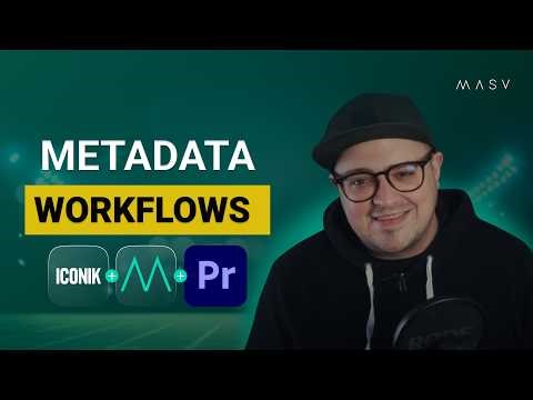 Metadata Workflows for Sports Footage: MASV + Iconik + Premiere