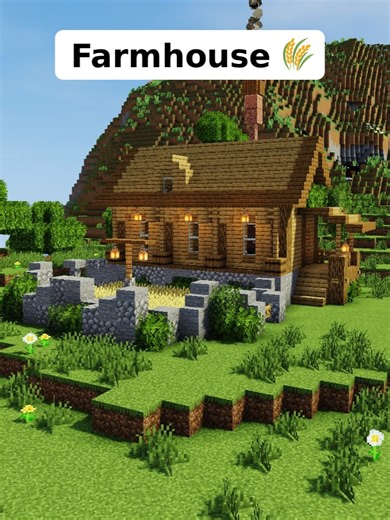 Minecraft Farmhouse Design Ideas