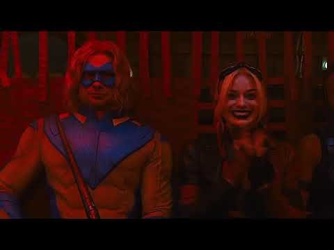 Harley Quinn and Captain Boomerang scene The Suicide Squad