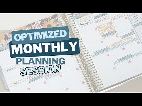 Monthly Planning Routine 2025 📅 Productivity, Organization & Pro Tips
