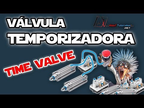 Válvula Temporizada - Avance Simultaneo y Retroceso Diferente de Dos Cilindros Doble Efecto