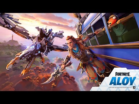 Aloy Arrives To The Fortnite Island