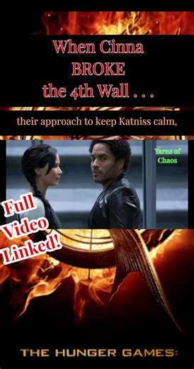 Catching Fire: When Cinna BROKE the 4th Wall #hungergames