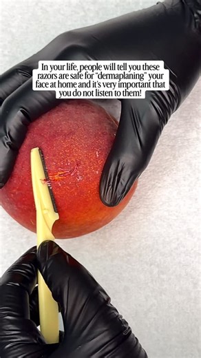 Charleston Medical Spa | 🚫 Why you should never use a Tinkle razor on your face 🍑 That fuzzy little blade might look harmless, but it’s actually shaving, not... | Instagram