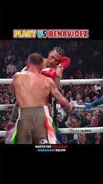 Caleb Plant VS. David Benavidez | HIGHLIGHTS #boxing #sports #combat