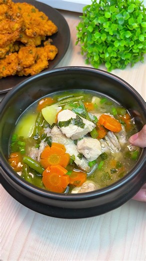 Suami sampe nambah berkali kali gara gara di masakin menu ini #resepsimpel #resepayam #sopayamsayur #masakansimpel #menusehat