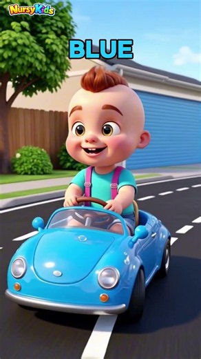 Cars for Toddlers - Learn Colors with Car Cartoon! 🚗 #kids #cartoon