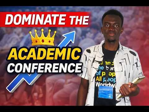 Tips to navigate your first academic conference