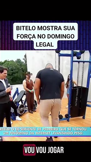 Bitelo mostrou toda sua força no domingo legal #mma #bitelo #fyp #desafio #tiktokviral