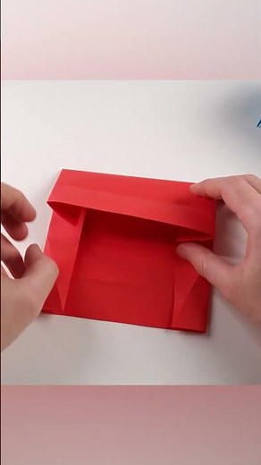 How to make a paper table. Origami furniture #origami #diy #origamitutorial