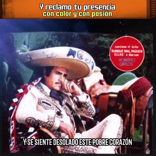 Te quiero ver - Vicente Fernández #VicenteFernandez #rancheras #rancherasmexicanas #regionalmexicano | El Gūero "Dávila"