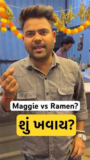 Maggie ve Ramen? Which is better to eat? #shortsfeed #shortvideo #koreanfood