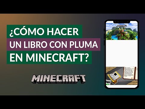 Cómo Hacer o Craftear un Libro con Pluma en Minecraft - Crafteo Libro