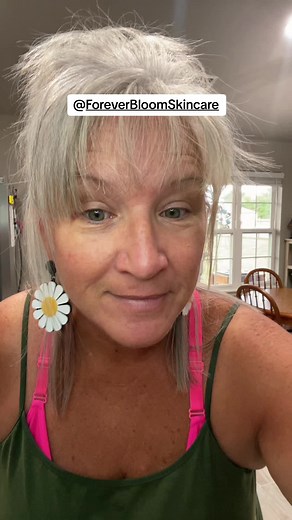 You guys asked for it so here it is! Split face makrup application with this Biomimic foundation from Forever Bloom 🩷. GET IT! YOU WON’T REGRET IT!!