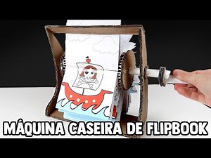 HOW TO MAKE A FLIPBOOK MACHINE AT HOME - Step by Step
