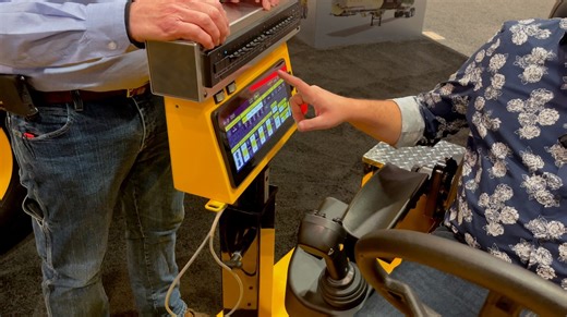 Etnyre Builds World Class Chip Spreader and Most Comfortable Operator Chair