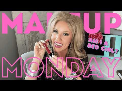 It’s Makeup Monday time 🕰💄 + Cherry Red Lip Test! 💄 Trying Mary Kay’s Boldest Gloss Yet