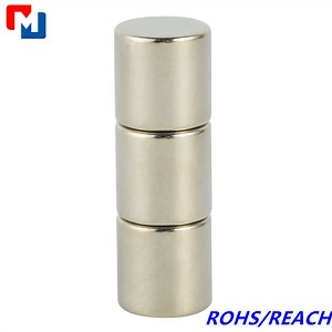 [Hot Item] NdFeB N48 N50 N52 Grade Neodymium Magnet Permanent Cylinder Pattern
