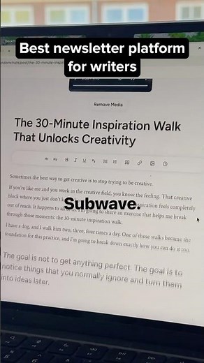 Best newsletter platform for writers to grow an audience automatically