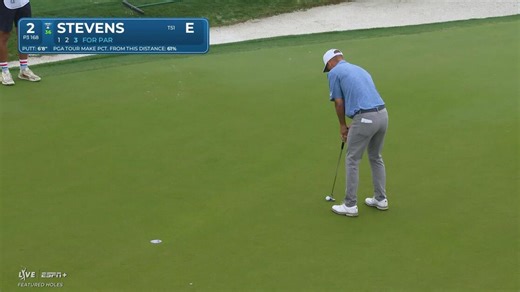 Sam Stevens | Round 1 | 2nd hole | Shot 3 | 2025 Houston Open