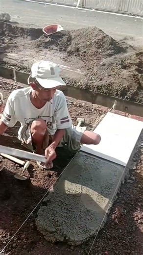 Before installing the carport ceramic, apply liquid cement to the bottom.....