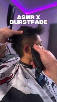 ASMR Haircut. #shorts #mencare #ASMR #burstfade #modernmullet
