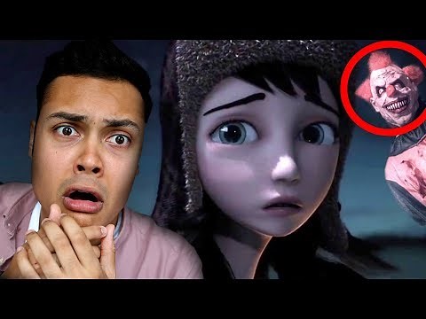 REACTING TO SCARY ANIMATIONS #3 (DO NOT WATCH AT NIGHT)