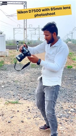 Nikon d7500 with 85mm lens outdoor photoshoot 📸🔥 #dslrcamera #nikon