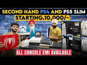 Cheapest Price PlayStation ₹10,000/- And PS5 ₹31,000/- सस्ते में Gaming Consoles 2025 Delhi|Vlog215