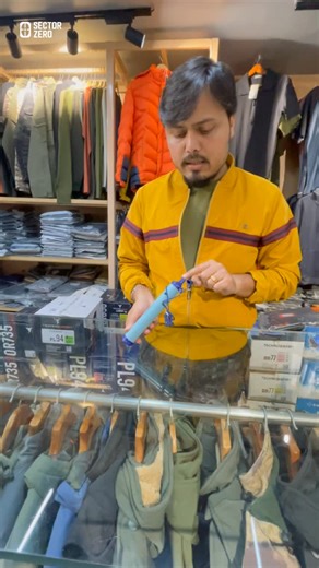 SECTOR ZERO on Instagram: "In this video, we review the LifeStraw Personal Water Filter, a portable water purification straw designed for survival, camping, trekking, and emergency use. Watch how LifeStraw filters dirty river water into safe drinking water without electricity, chemicals, or batteries. This compact and lightweight water filter removes 99.999% of bacteria and parasites, making it ideal for outdoor adventures and disaster preparedness. 👉 Available now at SECTOR ZERO by PADAATIK 🎒
