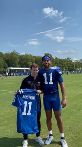 28K views · 263 reactions | 11 欄 11 Marcus Armstrong caught up with Michael Pittman Jr. during Indianapolis Colts Training Camp this week  #INDYCAR // Chip Ganassi Racing | NTT INDYCAR SERIES | Facebook