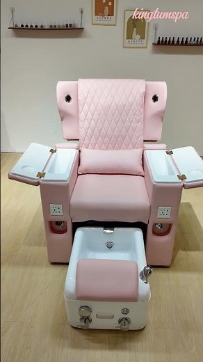 All-in-One Pedicure Chair for Nail Salon | Manicure & Massage Spa Chair | Kingtumspa