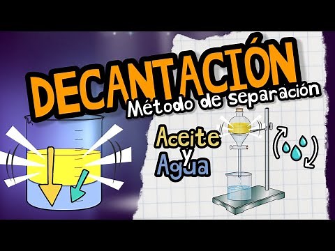 WHAT IS DECANTATION? ⚡Easy and simple methods for separating MIXTURES in 3 minutes
