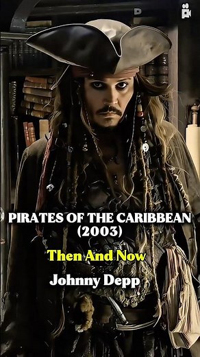 The Cast Of Pirates Of The Caribbean(2003) || Then And Now ✨#thenandnow #jacksparrow #shorts