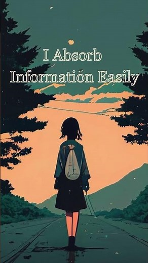 I Absorb Information Easily – Positive Study Affirmation with Lofi