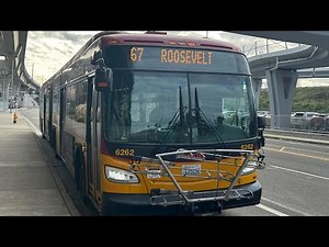 King County Metro Rt 67 On A 2019 RapidRide XDE60 (6262)
