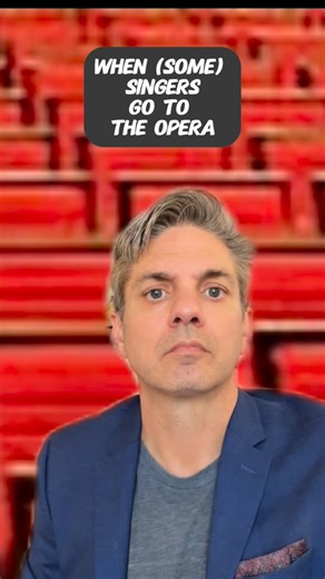 Singers at the Opera #singers #judgy #opera #operasingersofinstagram #operacomedian | Todd Strange