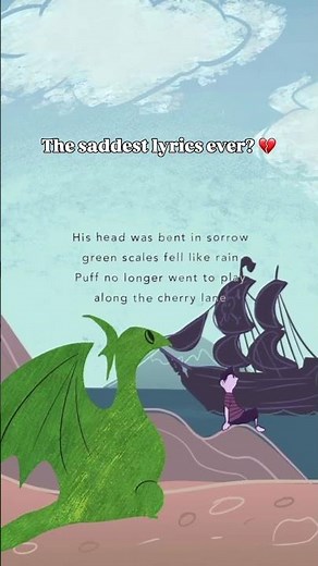 Puff, the Magic Dragon lives on! 🥹 #childhood #comingofage #sadsongs