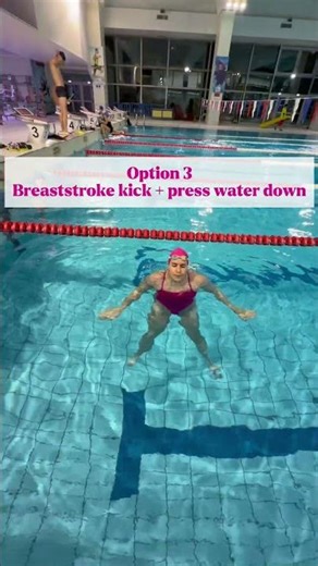 How to stay afloat without wasting energy #swimming #swim #shorts #survivalswimming