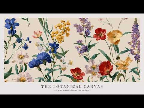Step Into a Botanical Canvas 🌱 Calm Piano Music for Relaxation & Stress Relief
