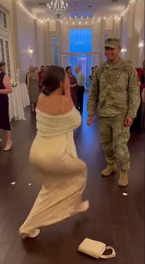 Soldier Surprises His Wife at the Wedding Hall | Emotional Reunion