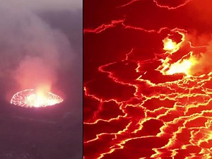 Watch | Mesmerizing video of the inside of an active volcano