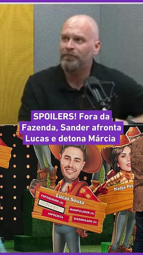 Chico Barney Expõe Reações de Sander no Hora do Faro