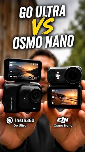 Insta360 Go Ultra vs DJI Osmo Nano - Which is better?