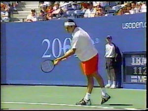 Federer vs Agassi US Open 2001