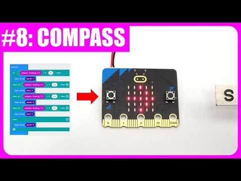 How to use micro:bit magnet sensor | Tutorial #8
