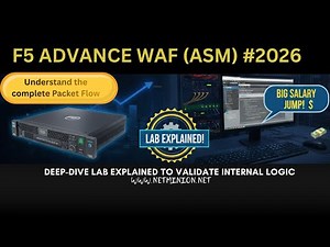 F5 Advanced WAF ASM Architecture & Traffic Flow 2026 Full Lab & Interview Guide for Salary Hike